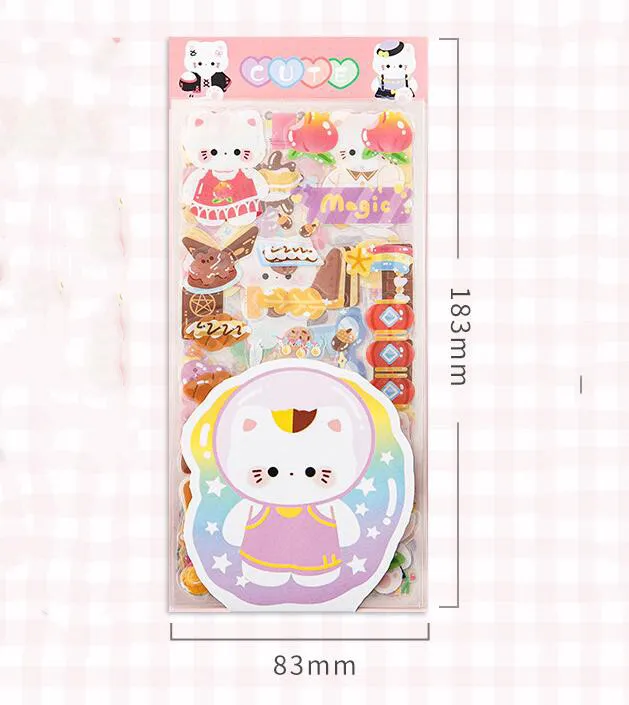 20 упаковок/партия декоративные наклейки для скрапбукинга