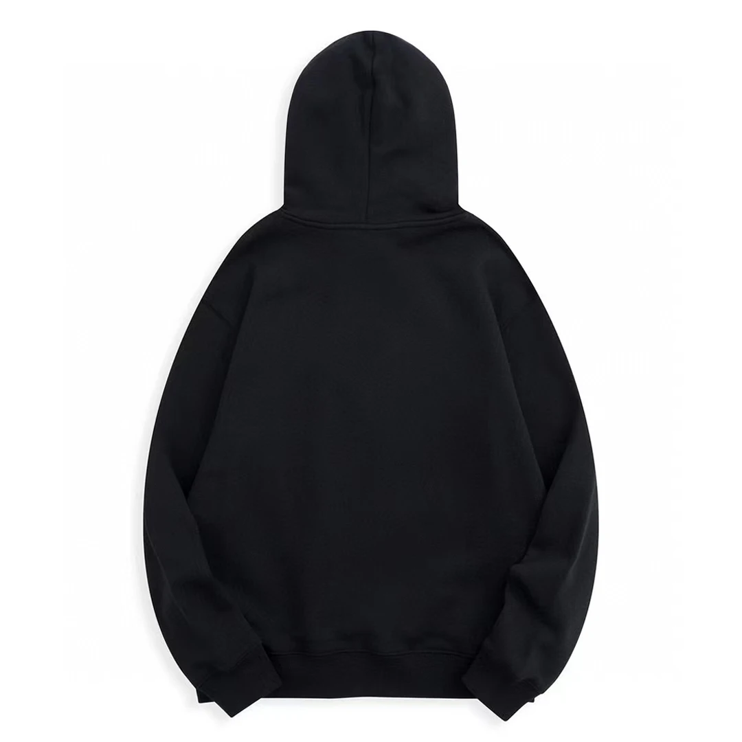 

Черный пуловер с капюшоном и принтом для весны и осени NIGO # nigo94173