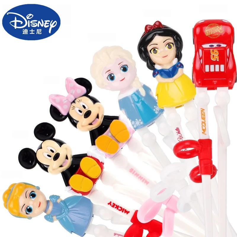 

Disney Cartoon Cute Children'S Chopsticks Classic Princess Series Children'S 3d Puzzle Learning And Training Eating Chopsticks