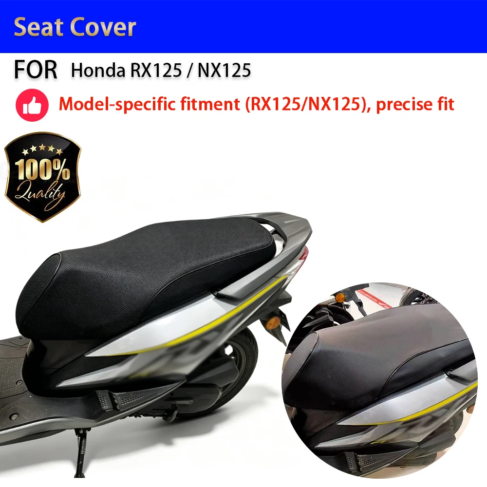 Фото Чехол на сиденье для Honda RX125 NX125, водонепроницаемый, устойчивый к УФ-излучению, защита от солнца, модифицированные аксессуары для мотоциклов №1