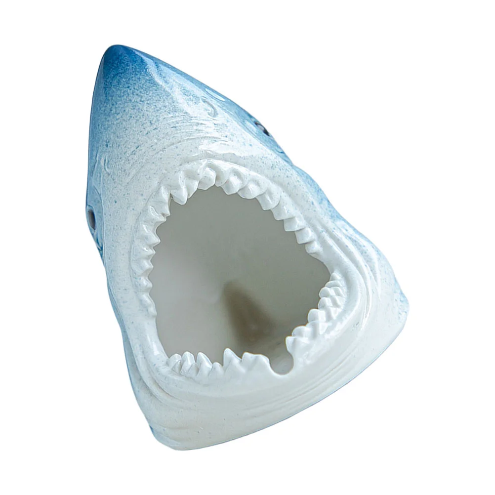 

Simulation Shark Fish Tank Landscaping Decor Aquarium Shark Statue Decoration