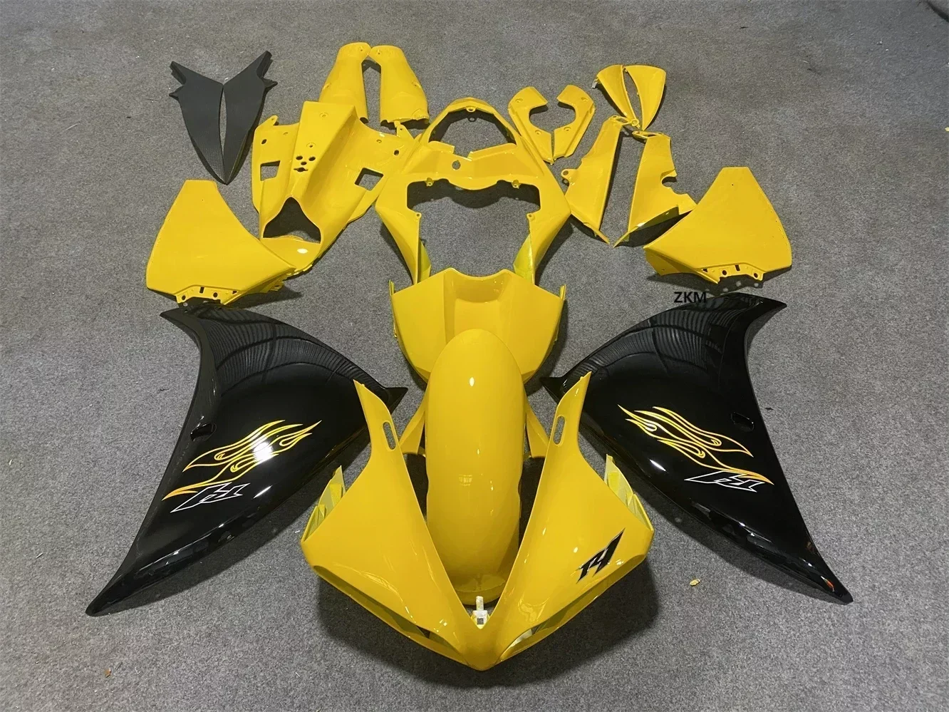 Новый полный комплект обтекателей для мотоцикла ABS подходит YZF R1 2009 2010 2011 2012 2013 2014