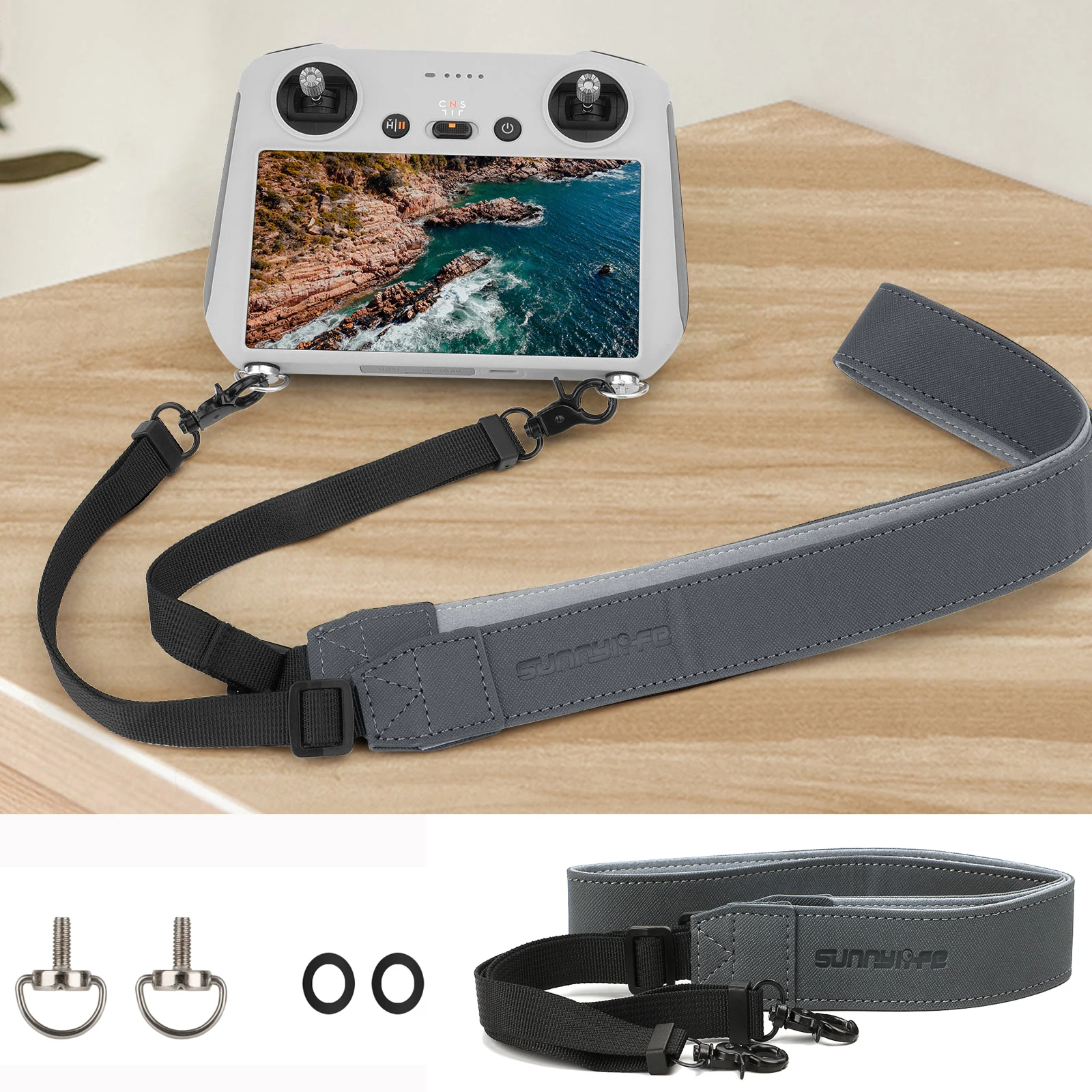 

For DJI RC Remote / RC Pro / Smart Controller Lanyard for DJI Mini 3 Pro Adjustable Neck Strap for Mavic 3 Accessories Kit