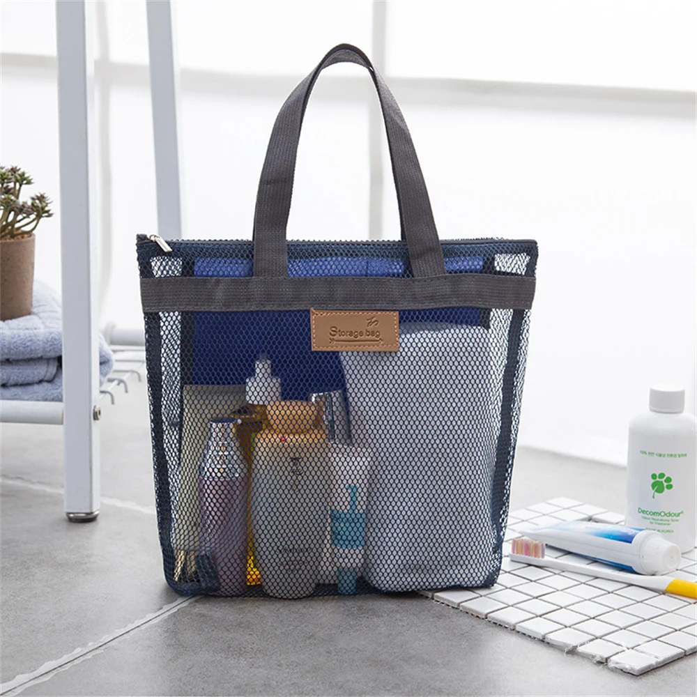 

Kids Toys Beach Bag Spa Bags for Travel Storage Swimming Pool Dry Wet Separation Mesh Beach Bag Makeup Bag Sundries Organizer