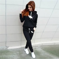 casual tracksuit women two piece set suit female hoodies and pants outfits 2022 womens clothing autumn winter sweatshirts new