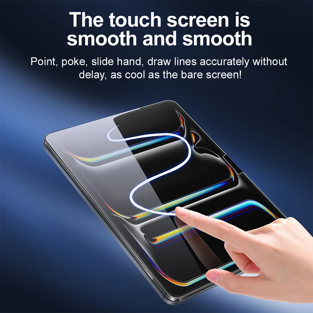 Фото Защитная пленка из закаленного стекла One Click с полным покрытием 9H для iPad Air 13