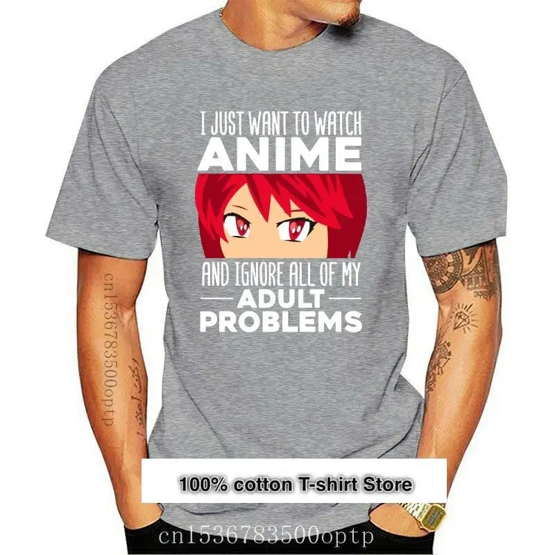 

Camiseta divertida de Anime para hombre y mujer, camisa de Anime y Manga, regalo de My Adult disposes, nueva