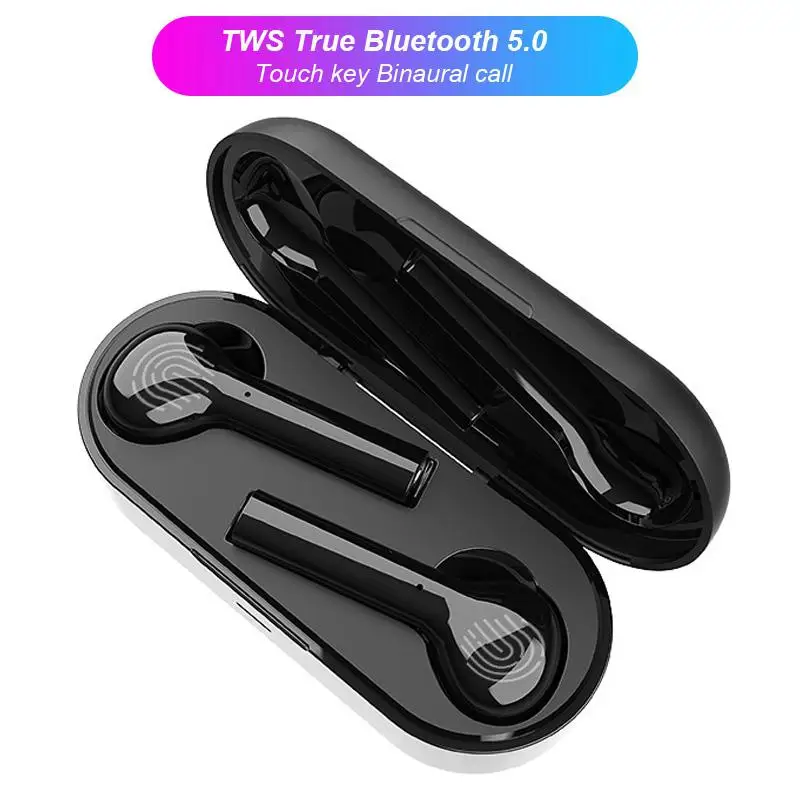 

Беспроводные Bluetooth-наушники Mini TWS с сенсорным управлением, Спортивная гарнитура с двойным микрофоном