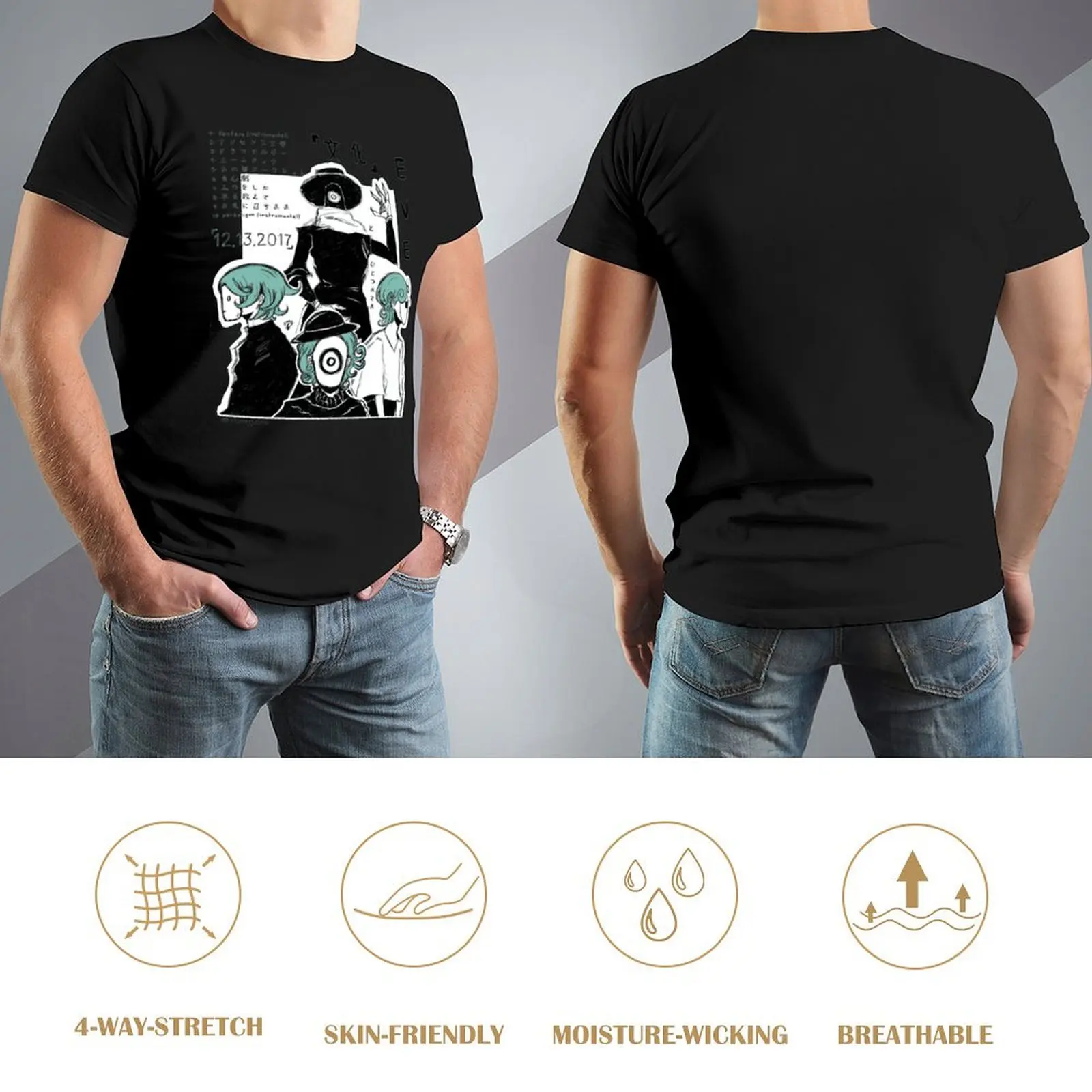 Футболка Eve Bunka Album тяжелые весы новое издание мужские футболки с рисунком аниме