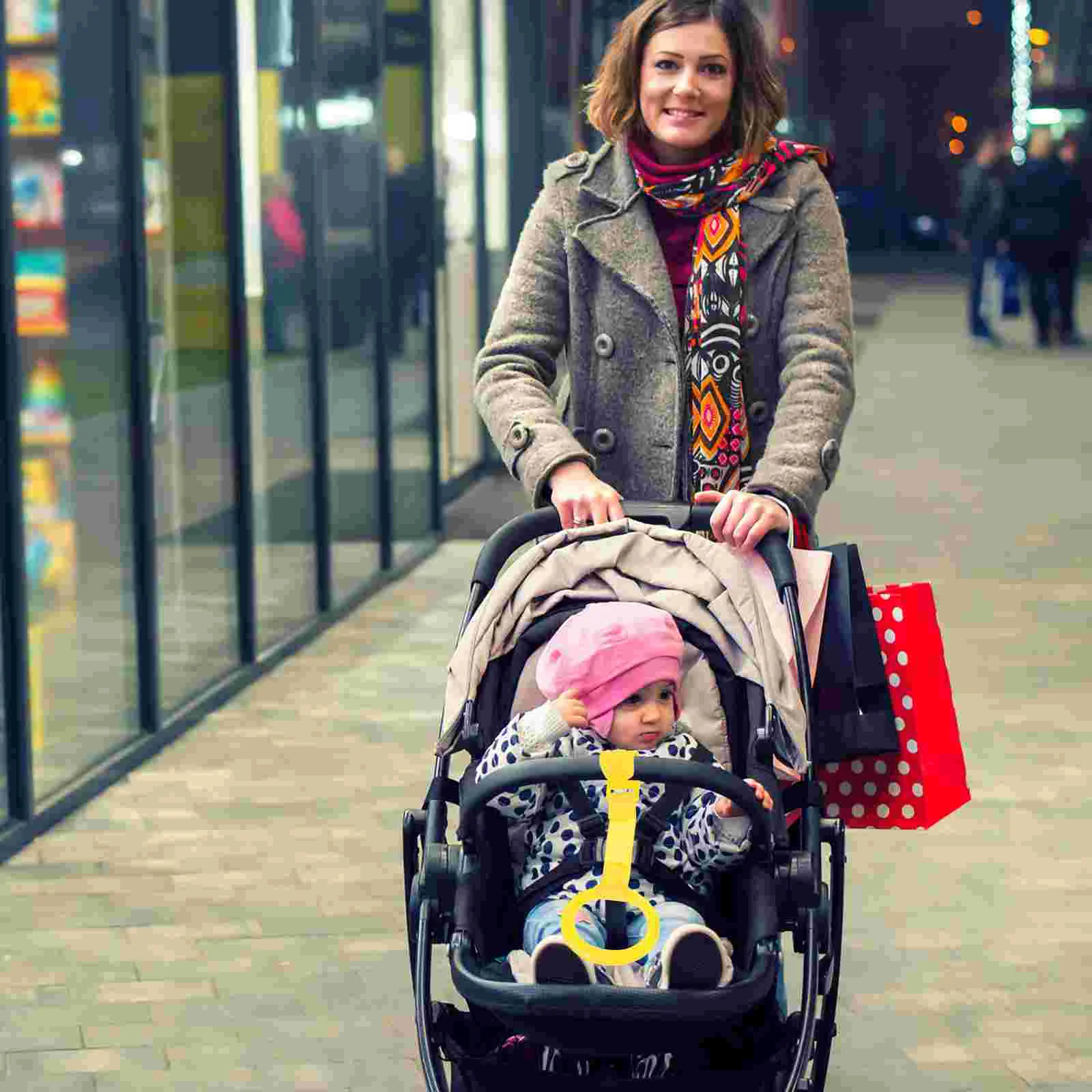 

8 Pcs Crib Stand Rings Walker Baby Game Bed Pull Bar Tiny Plastic Small Hand Nursery Walking Helper