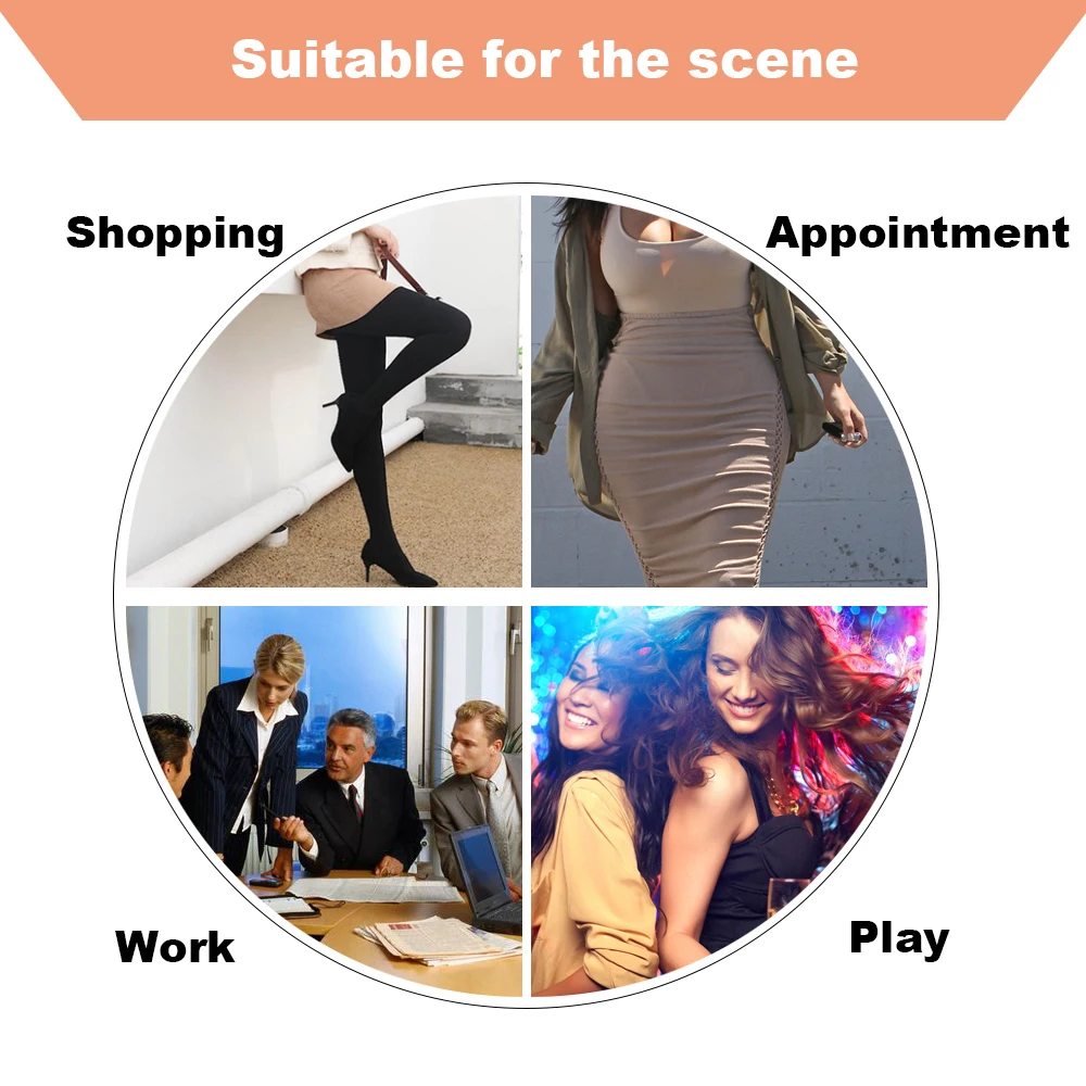 Velssut Plus Size Pantyhose for Women High Waist Lady Stretchy Tights Autumn Warm Lined Trousers Seamless Anti-hook Leggings