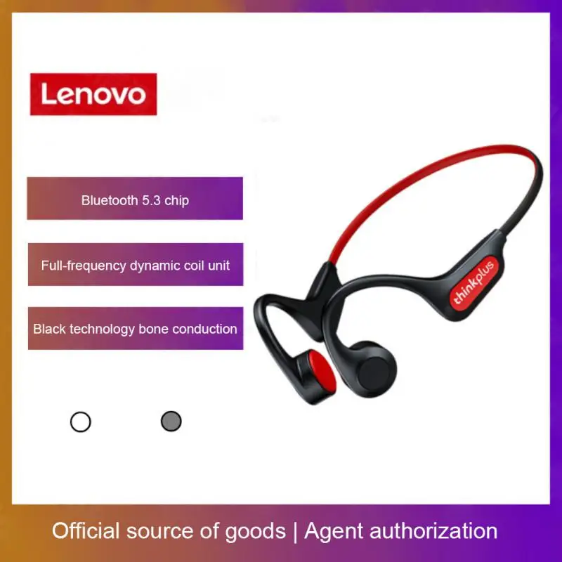 

Bluetooth-наушники Lenovo водонепроницаемые с микрофоном и костной проводимостью