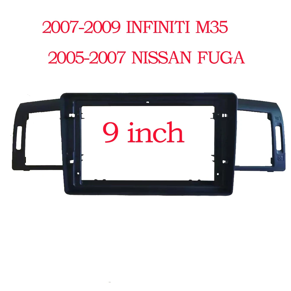 

9 inch For NISSAN FUGA 2005-2007 Infiniti M35 2007 Android Auto Car Radio Carplay Intelligent System Navigator frame accessories