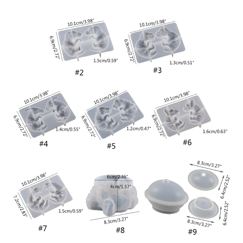 Рисунок 6 - Силиконовая форма в виде дракона