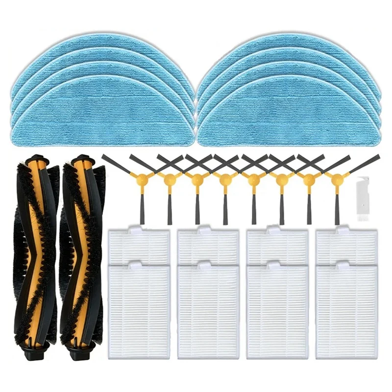 

Запчасти для Liectroux C30B XR500 E30, Proscenic 800T 820T 830T 820S, фильтр НЕРА, основная боковая щетка, ткань для швабры