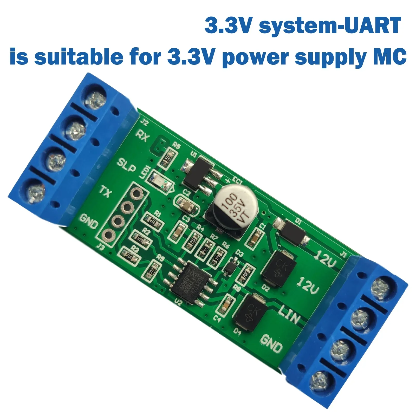 

Модуль шины UART-LIN, подходящий для источника питания 3,3 В, источника питания MC/5 В MCU