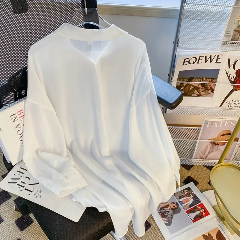 Летние солнцезащитные рубашки женские Лидер продаж дышащие однотонные с