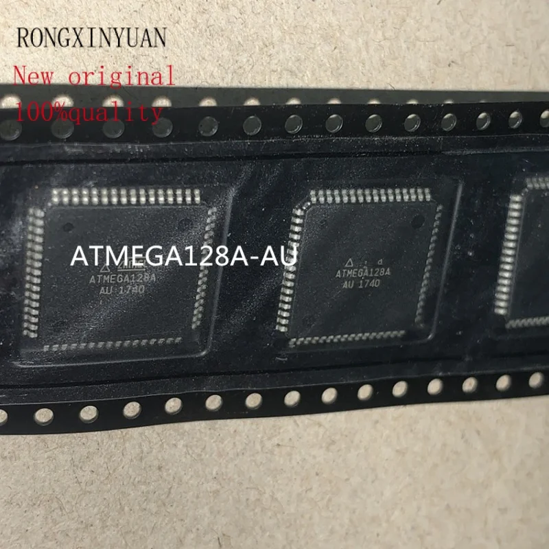 

10PCS ATMEGA128A-AU QFP64 new original imported 8-bit microcontroller AVR 128K flash memory chip