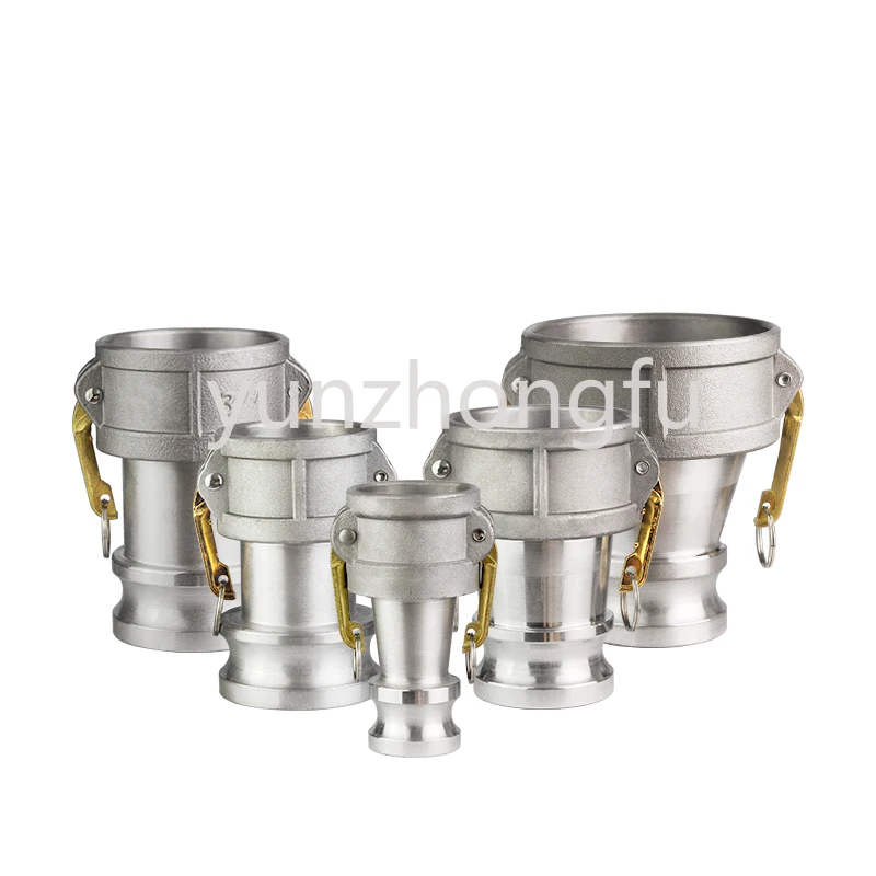 

Aluminum alloy female end to male end quick connector yin to male female to male yin and yang variable diameter conversion tube