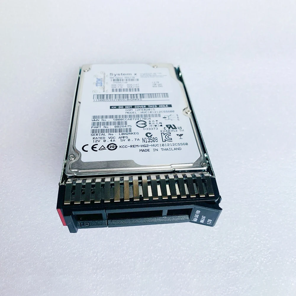 HDD для жесткого диска IBM 1 2 T 10K SAS 5 дюйма жесткий диск 00AJ146 00AJ147 X3650M5 X3850X6