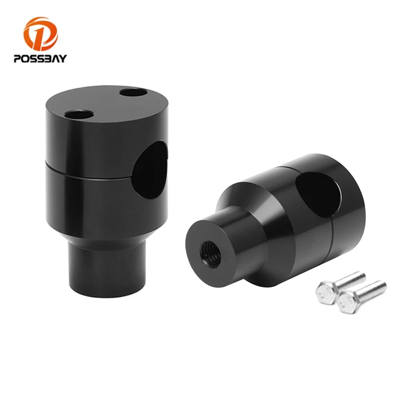 

Motorcycle 1" Handlebar Risers Bar Mounts Motorbike Handle Clamp for Harley Davidson Cruisers For Honda Suzuki Yamaha Kawasaki