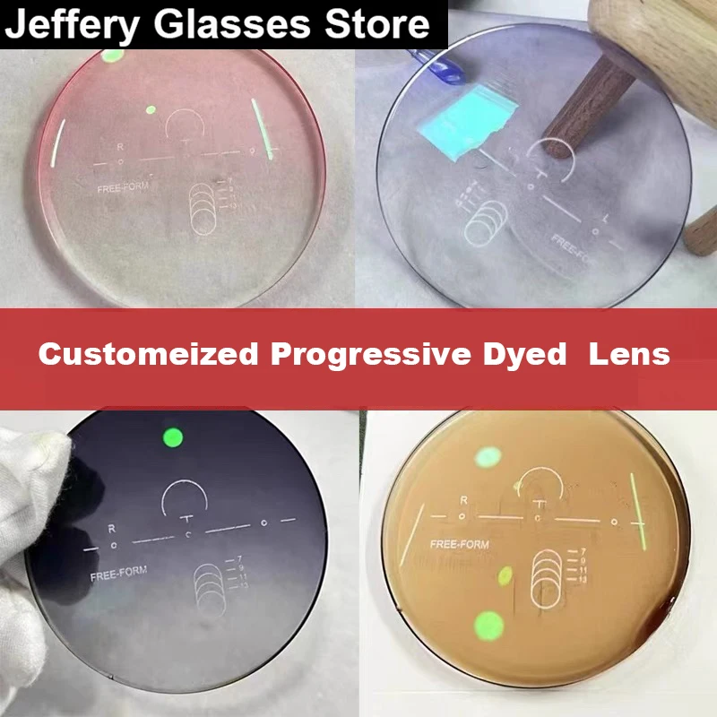 Высококачественные мультифокальные прогрессивные линзы для солнцезащитных