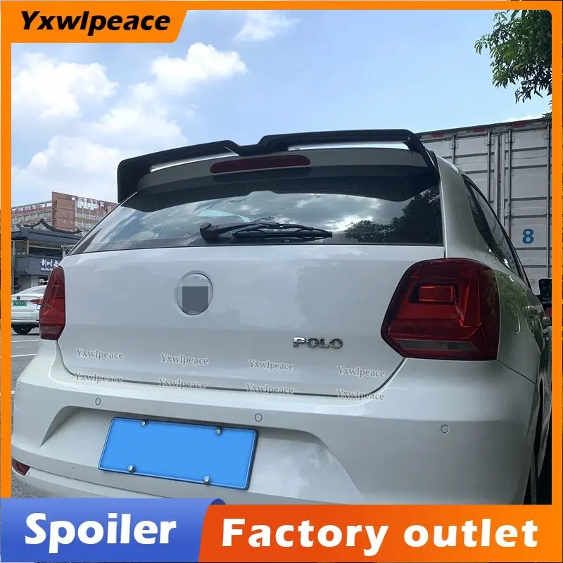 

Oettinger Style Roof Spoiler for Volkswagen VW Polo MK5 6R 6C 2011-2018 ABS Plastic Rear Trunk Wing Car Styling