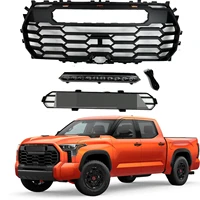 Front Grille Radiator Mesh Fits for Tundra 2022 2023 upgrate to Version With LED Light Bar