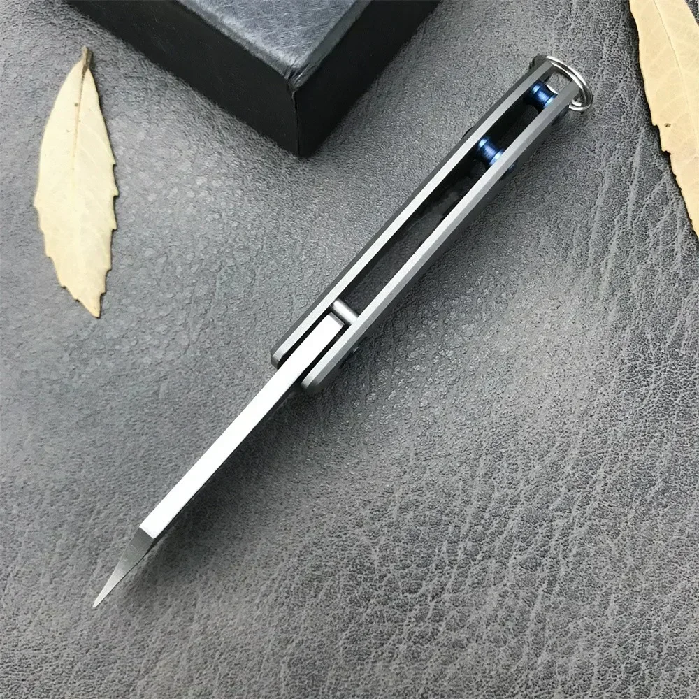 Уличный складной карманный нож D2 стальной цельнометаллический шарикоподшипник