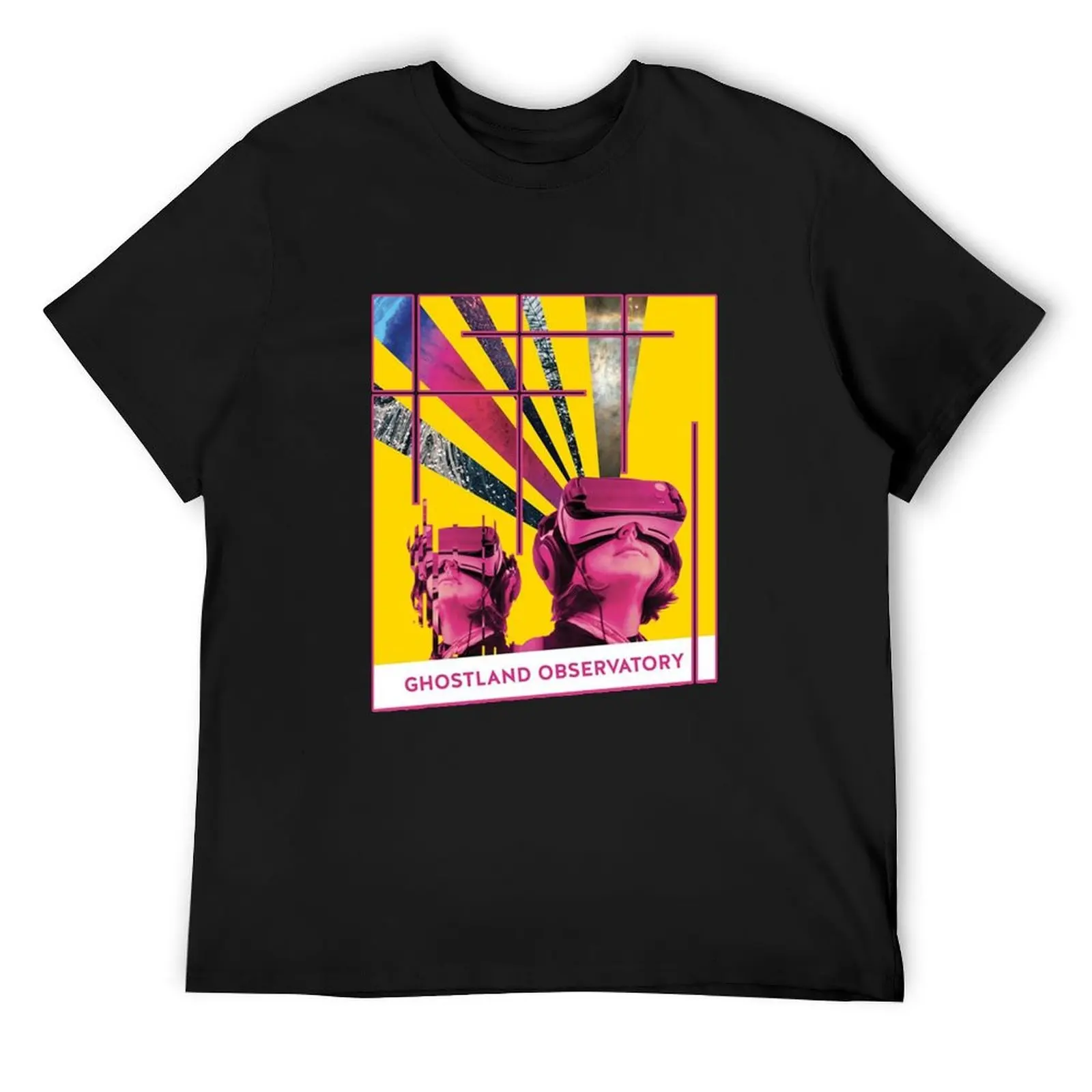 Футболка GHOSTLAND OBSERVATORY TOUR 2018 футболки с рисунком рэпера корейская модная одежда в