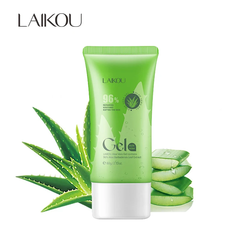 

60g Aloe Vera Deep Hydration Face Cream Acne Treatment Fade Scars Skincar Gel Repair After Sunburn Sooth Skin Face Moisturizing