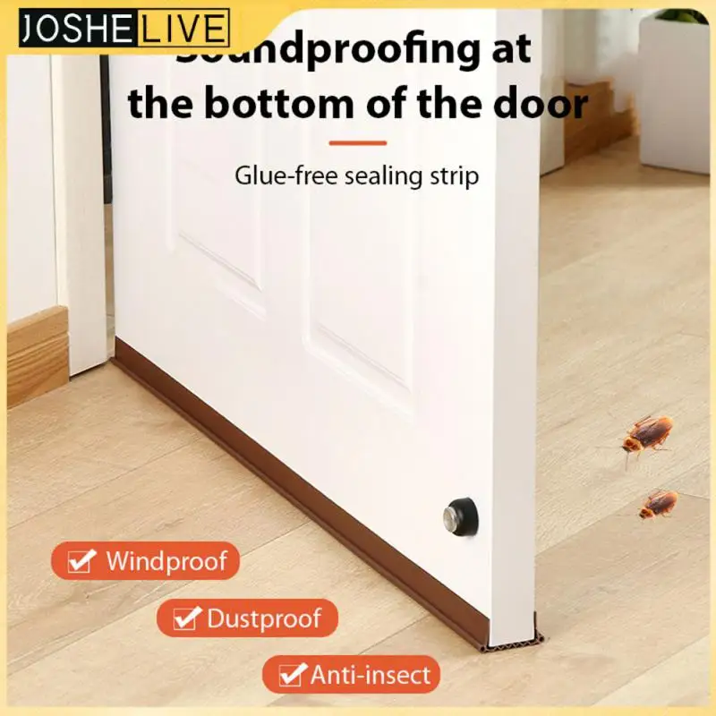 

Dust Blocker Pvc Windproof Guard Weatherstrip Doorstop Home Accessories Tools Door Draft Stopper Soundproof Reduce Wind Dust