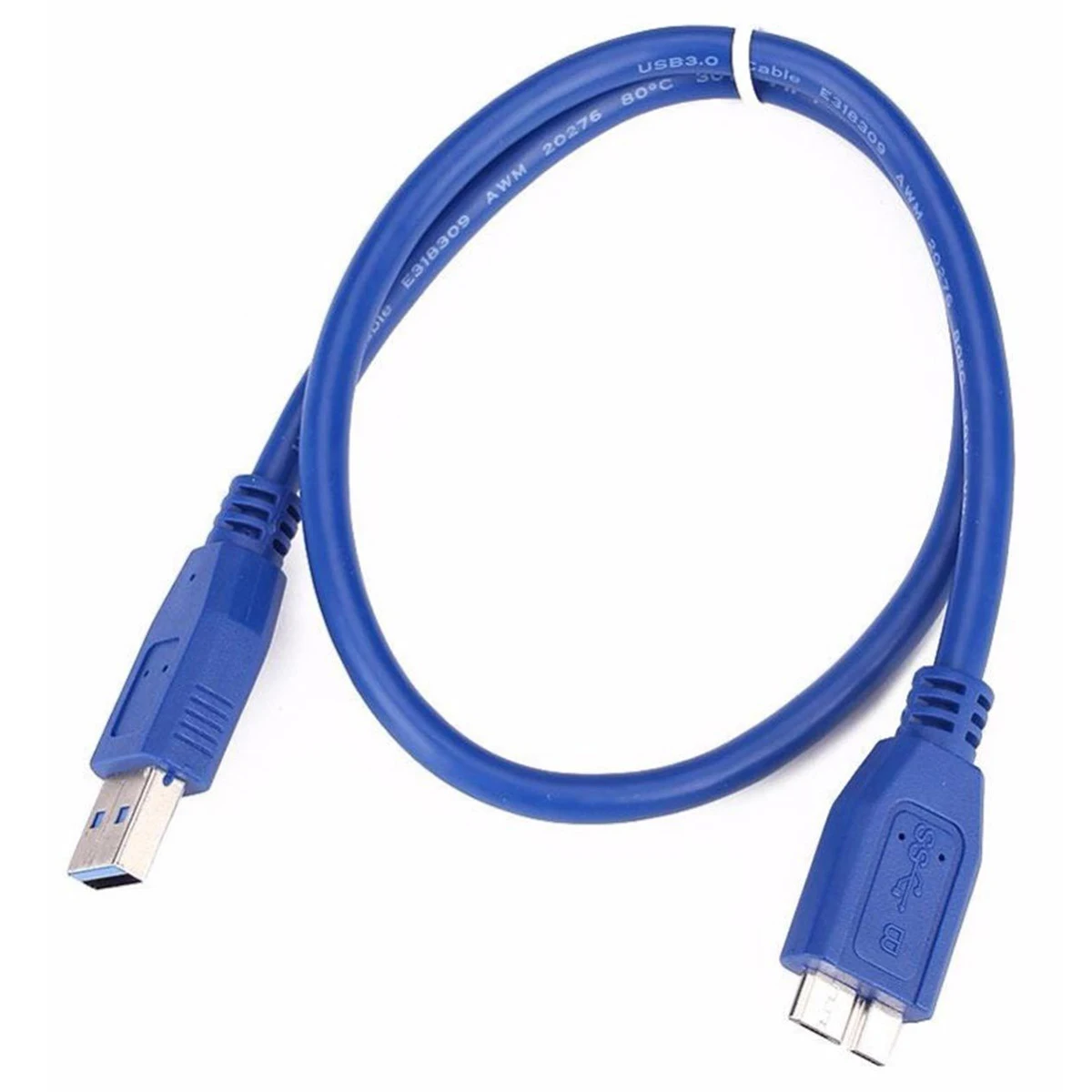 

Кабель USB 3,0 A-Micro-Type B для внешнего жесткого диска WD Seagate Samsung