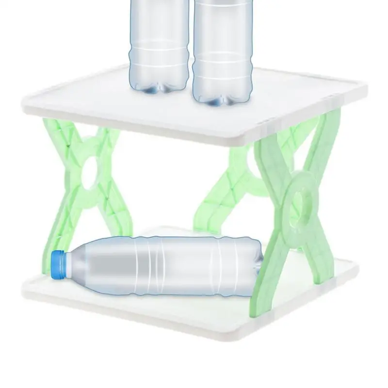 

Desk Organizer Small 2-Tier Shelf Stand Multilayer Stackable Book Sundries Storage Rack Double-Shelf Desk Organizer Shelf For