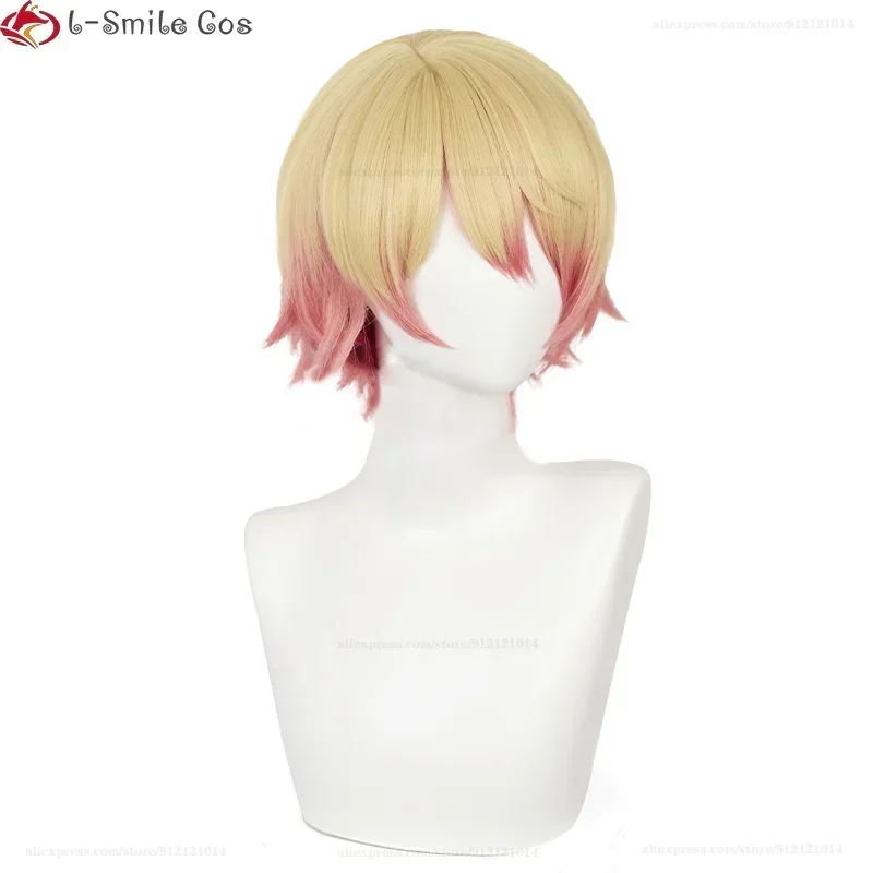 Высокое качество Tenma Tsukasa парик для косплея короткие 30 см термостойкие