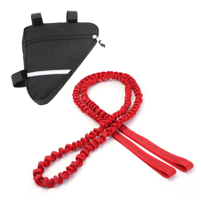 Раллийная веревка Велосипедный эластичный буксирный трос безопасный