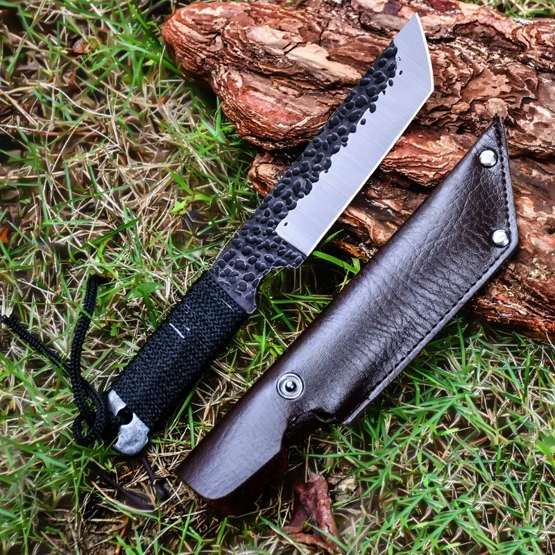 

Forged Stainless Steel Meat Cutting Knife Outdoor Knife Camping Knife Pointed Knife Pocket Portable Multipurpose Fruit Knife