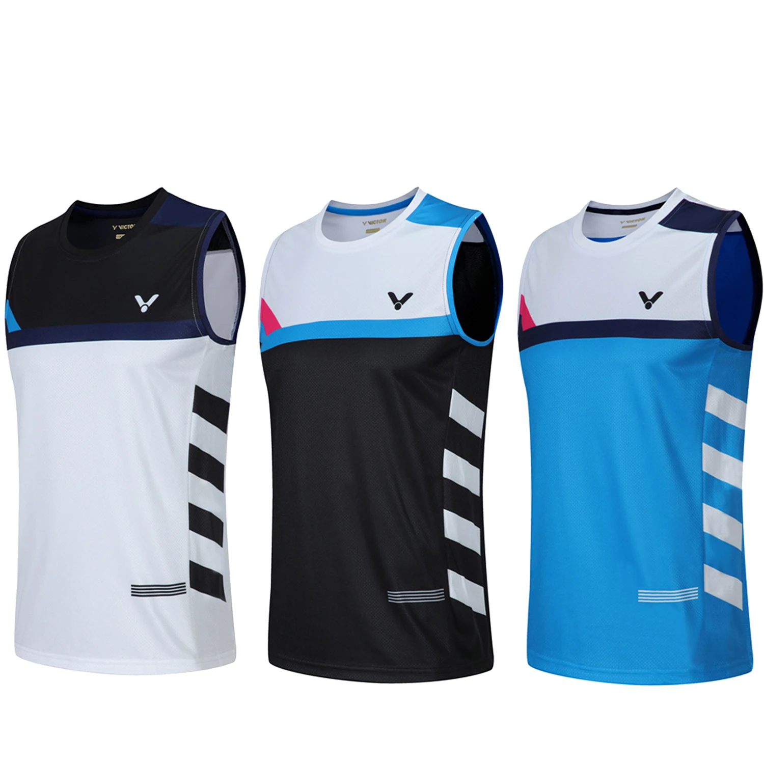 

Sleeveless Badminton Wear Sleeveless Men‘s Quick-drying Breathable Competition Vest Sports Training Clothes Jacket Polyester