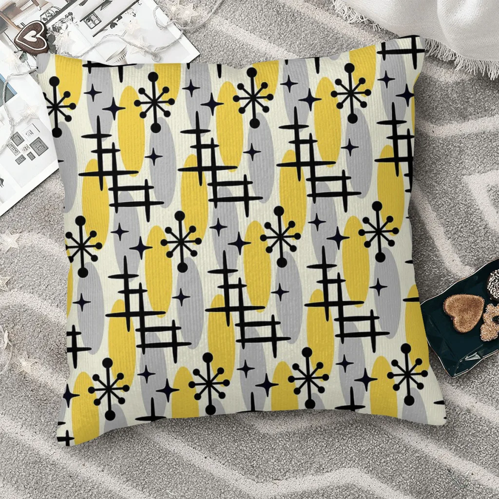 

Colorful Mid Century Modern Cosmic Surfer Pattern Hug Pillowcase Geometric Patterns Backpack Cushion Sofa DIY Printed Car Case