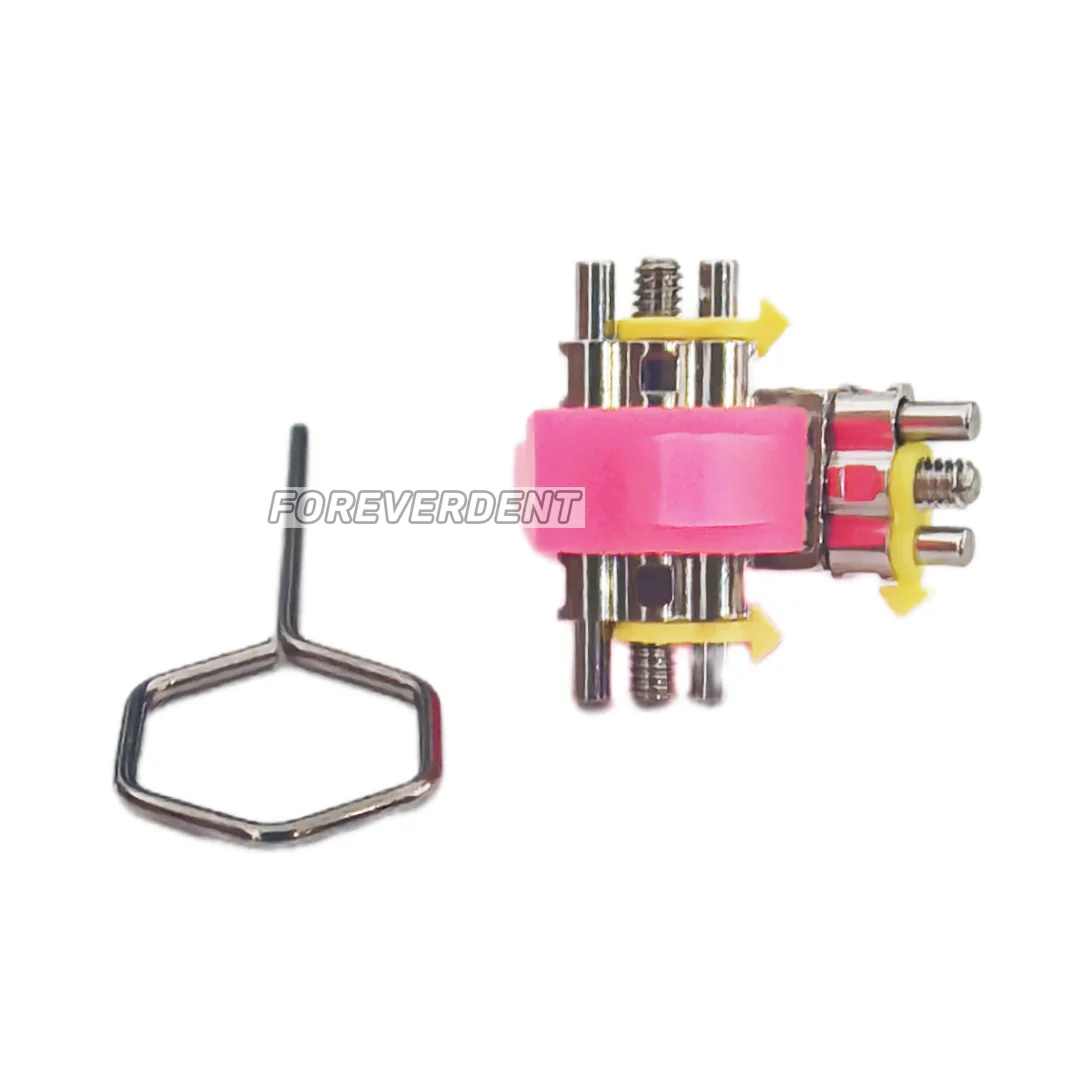 1 комплект стоматологических трехходовых винтов-расширителей для верхней