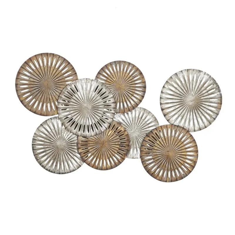 

Beige Metal Plate Wall Decor For Home Wall Decoration