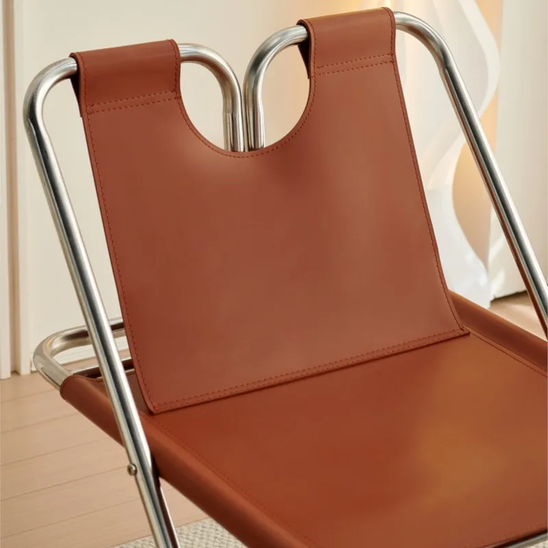 MOMO простой обеденный стул современное седло кожаное утолщенное кресло