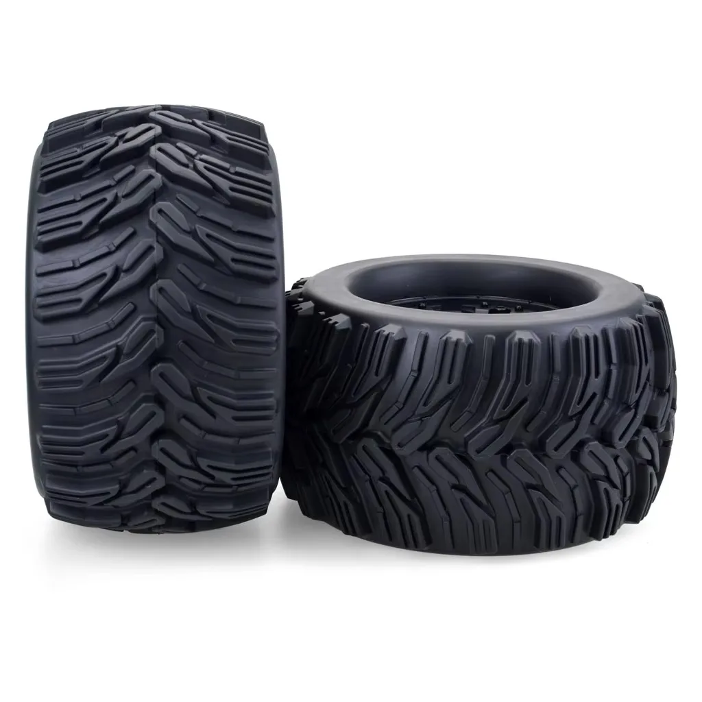 Фото DroMa4PCS 170MM 165MM Комплект колесных дисков и шин для монстер-трака с шестигранной втулкой 17 мм для радиоуправляемых внедорожных автомобилей масштаба 1/8 HPI Redcat Rovan Savage №4