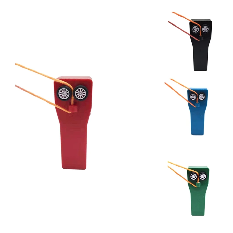 

Hot Zipstring Rope Launcher Propeller With Rope String Controller Creative Party Flavor Portable Fun Electric Toy