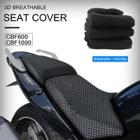 3d breathable seat cover for honda cbf600 cbf 600 s cbf600s cbf1000 2008 2010 motorcycle anti slip mesh cushion fabric protector