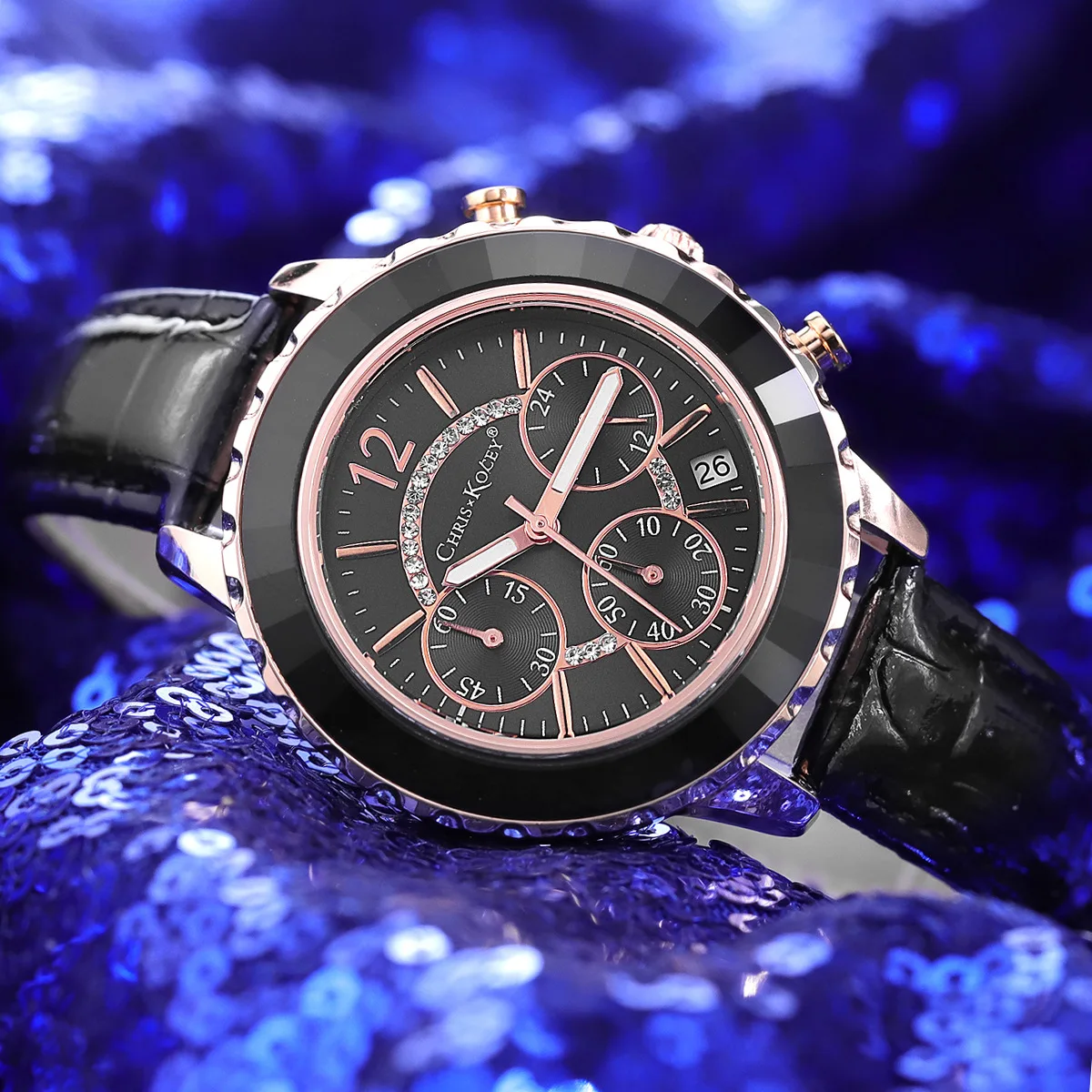 BENVOSI 2023 New Business Fashion Leather Quartz Watch for Women Waterproof Clock Women's Wristwatch Braclet Reloj Mujer enlarge