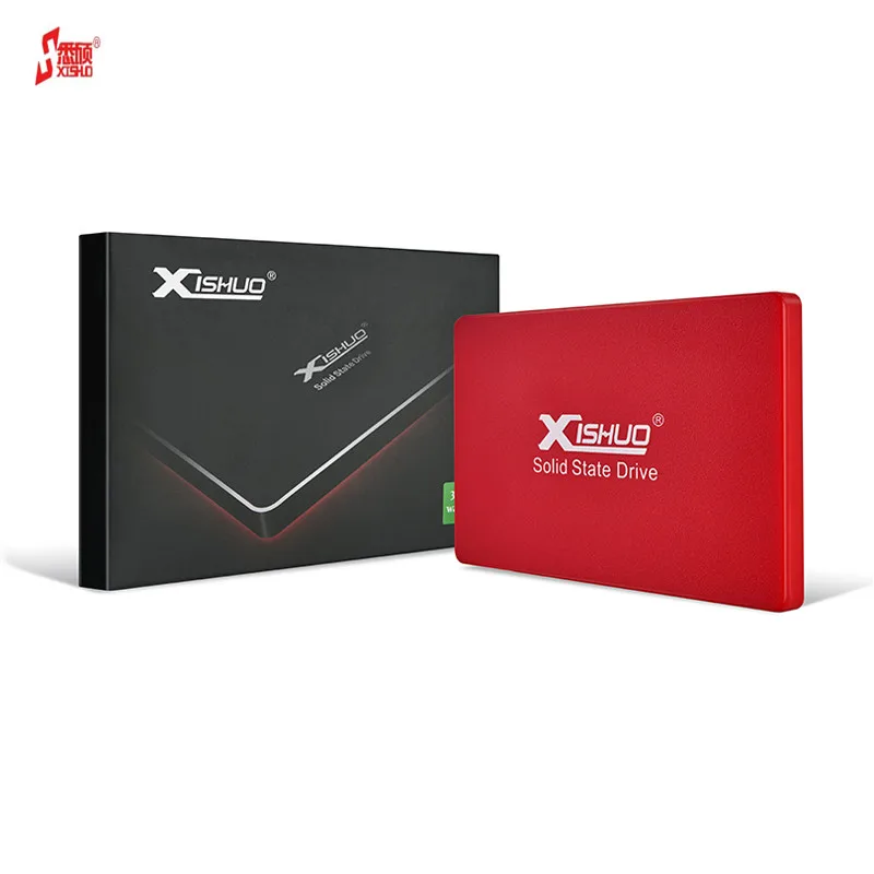 Xishuo Красный Заводская Цена 2.5 ДЮЙМОВЫЙ SATA SSD Жесткий Диск Внутренний От 64GB до 1TB для Ноутбука и Настольного Компьютера.