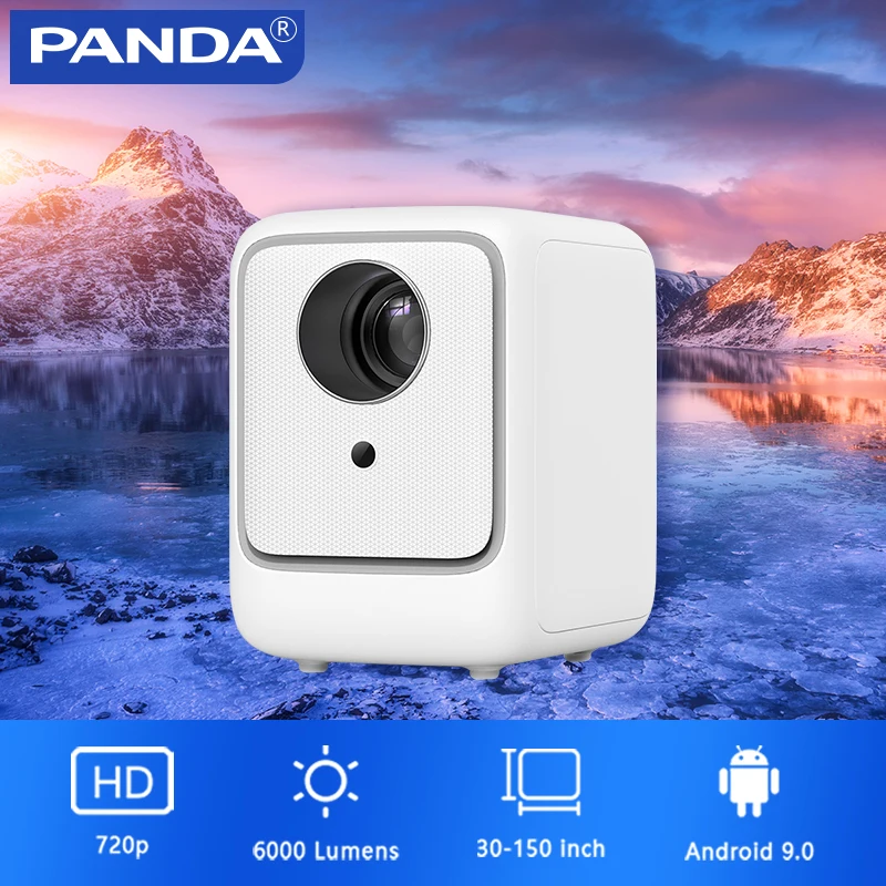 Проектор PANDA B1 умный мини-портативный проектор с поддержкой электрической