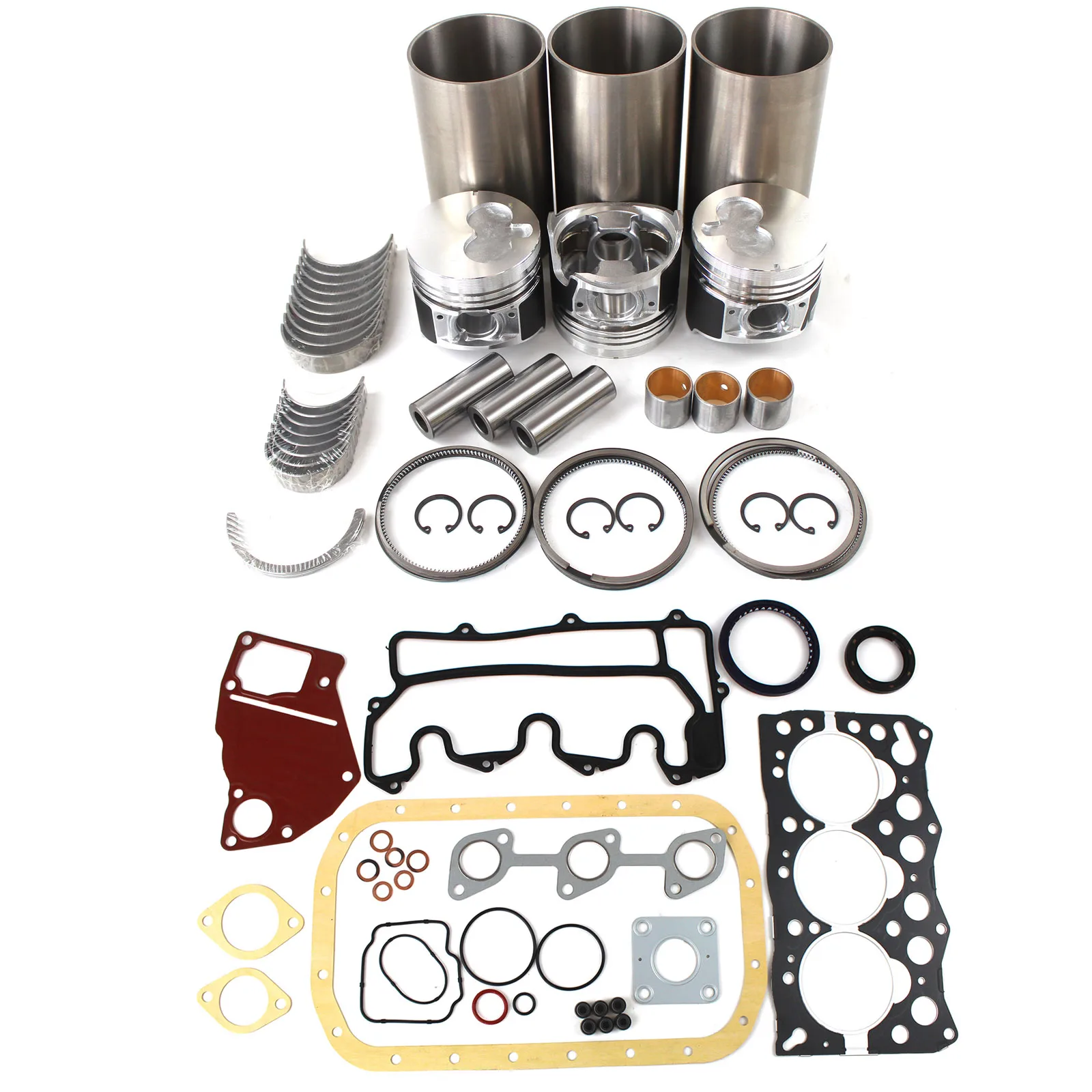 

3LD1 Engine Rebuild Kit For Daewoo DH35 35NX Excavator SDG12 15 TLW-450 Generator Wheel Loader Light Tower