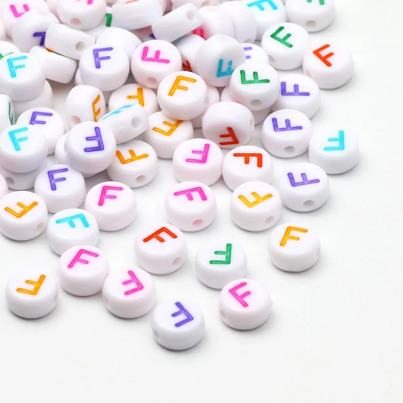 100 шт. разноцветные акриловые бусины для рукоделия |